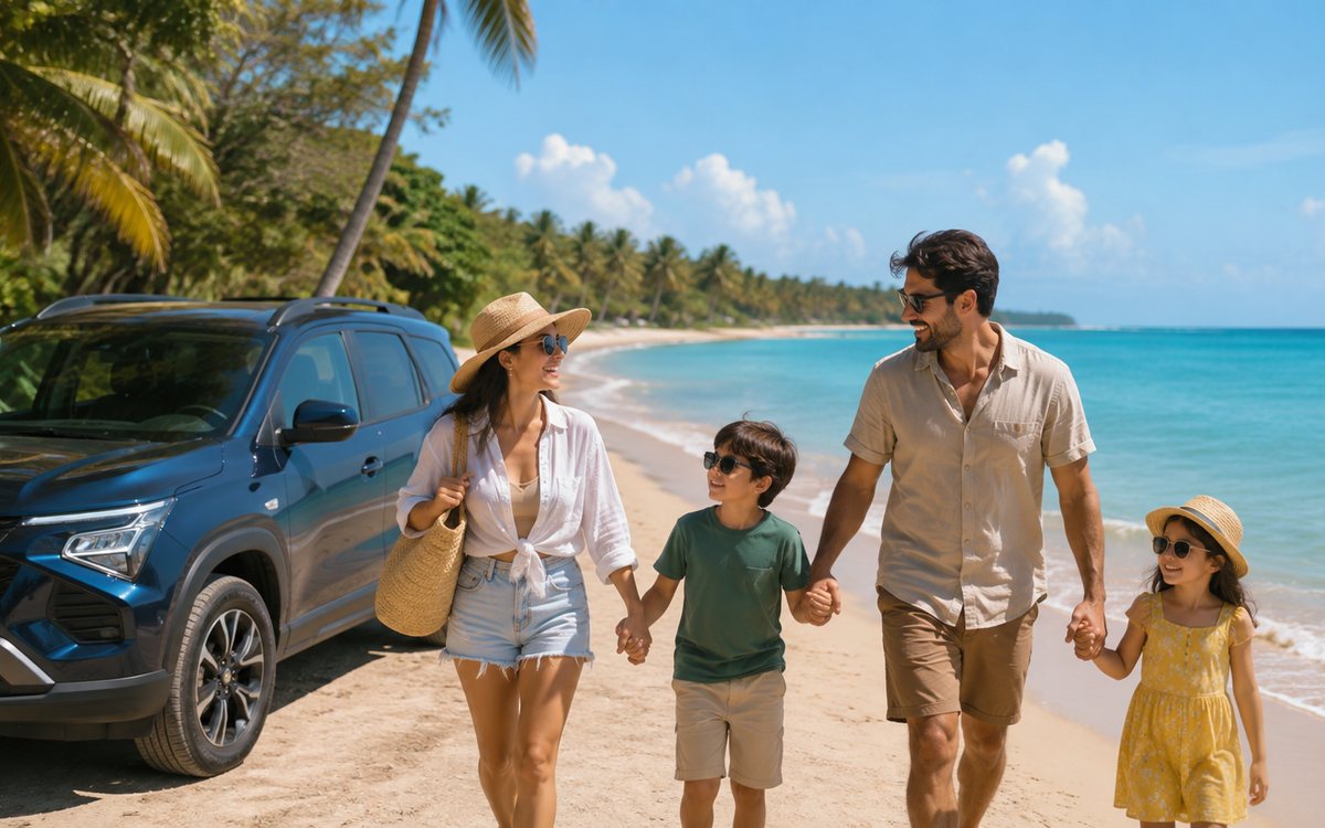 Carro para família em Porto Seguro